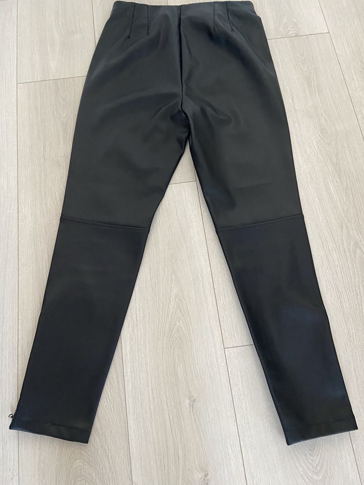 Pantalon piele ecologica captusit