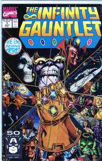 The Infinity Gauntlet #1 Spider-Man war - benzi desenate americane