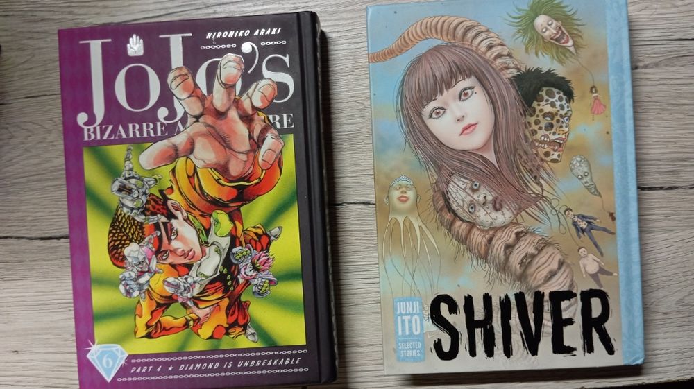 Jojo part 4, Shiver Junji Ito manga/манга книга