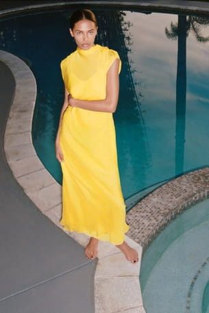 Rochie matase Zara Capsule edition