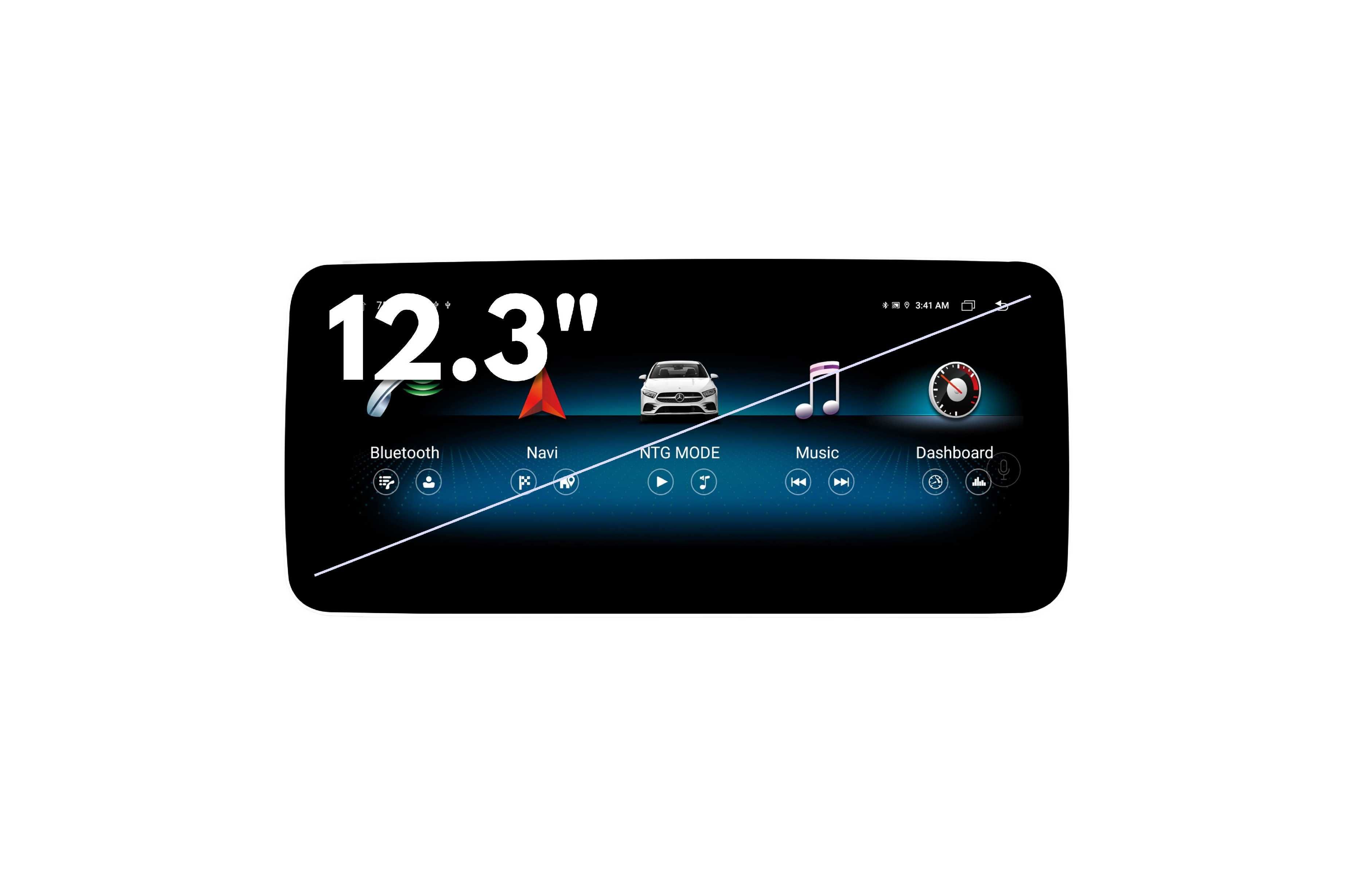 MERCEDES-BENZ SL Slc Slk(R172) андроид навигация 12.3" 2011/2020 ,9499