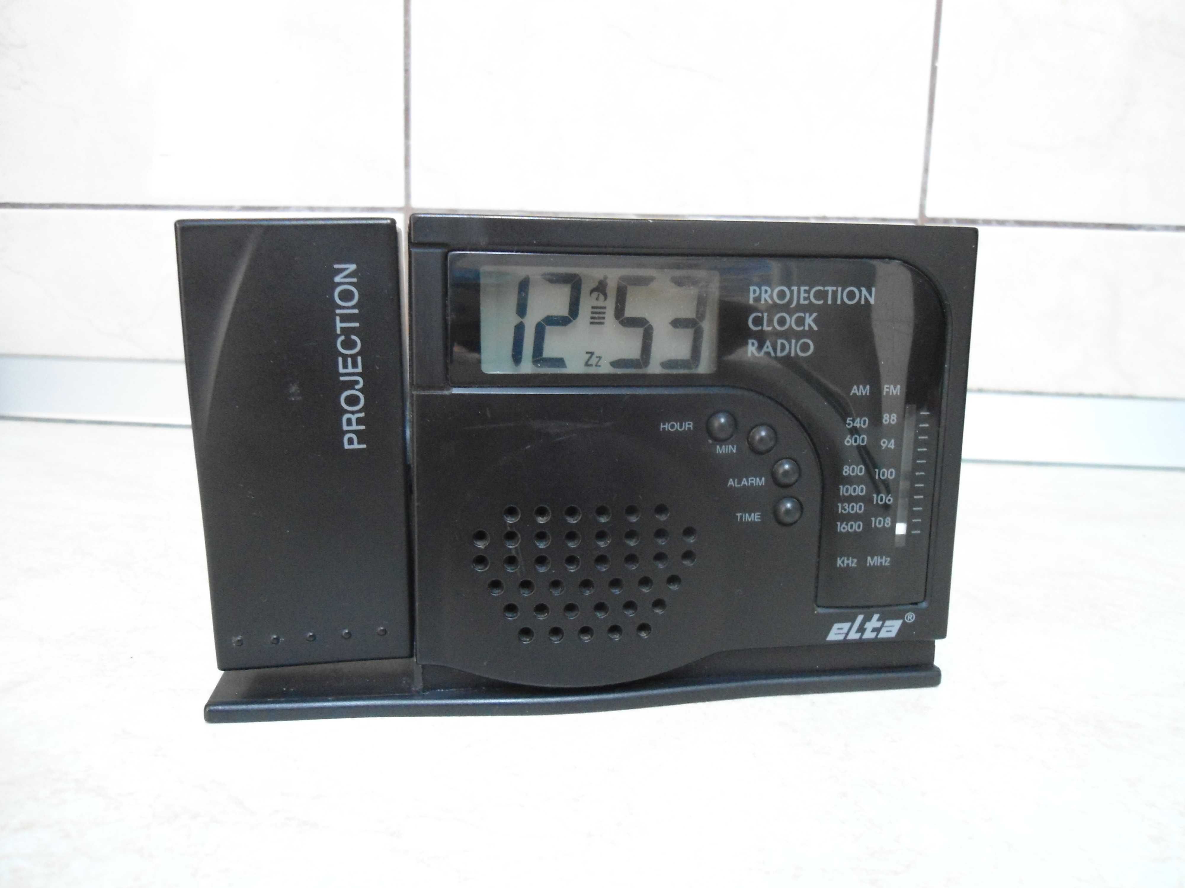 Radio cu ceas si Alarma + ceas cu proiectie, Elta 4511
