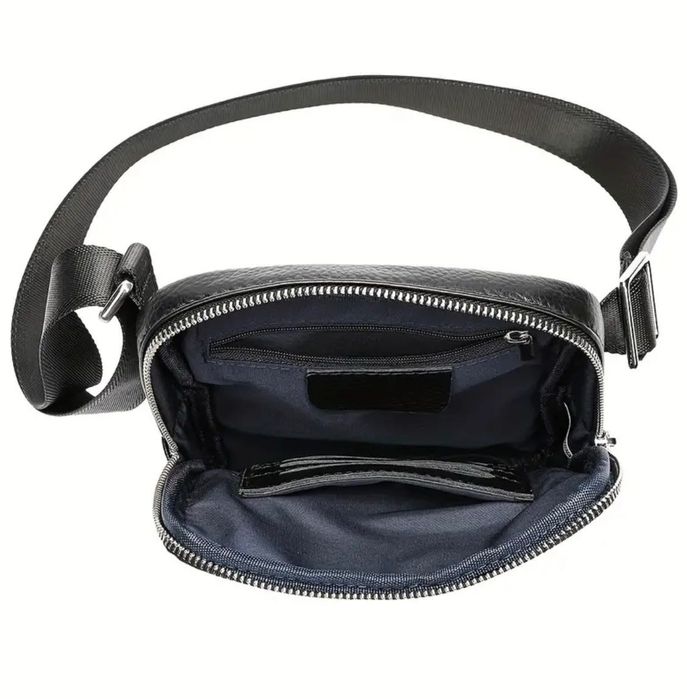 20%Промоция•Компактни кожени дисплей чанти за през рамо/Черни и Кафяви