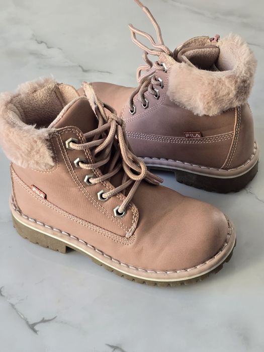 Боти fila розови