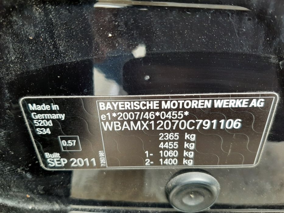 Bara fata M pachet bmw f10,f11