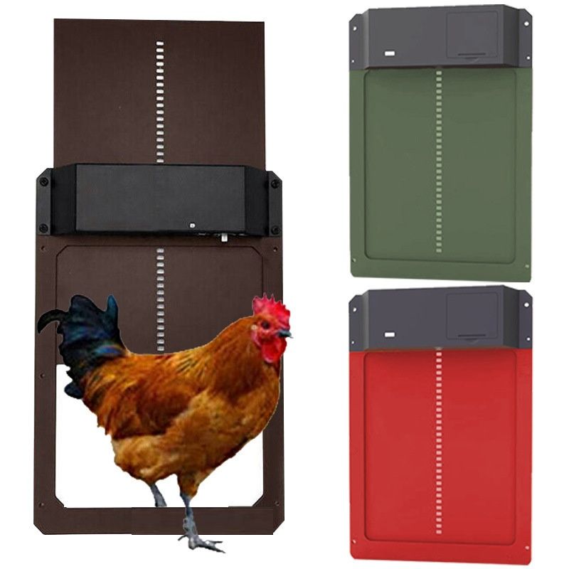 Автоматична врата за курник, кокошарник, гълъби, кокошки, пилета