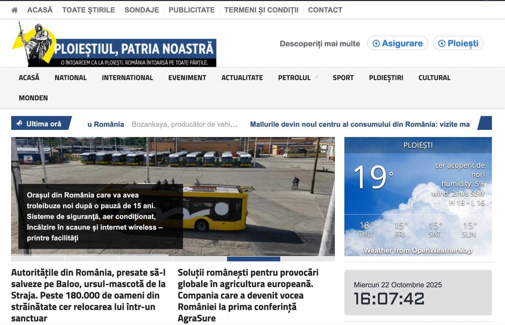 Vand site la cheie, ideal pt. jurnalisti, antreprenori sau freelanceri