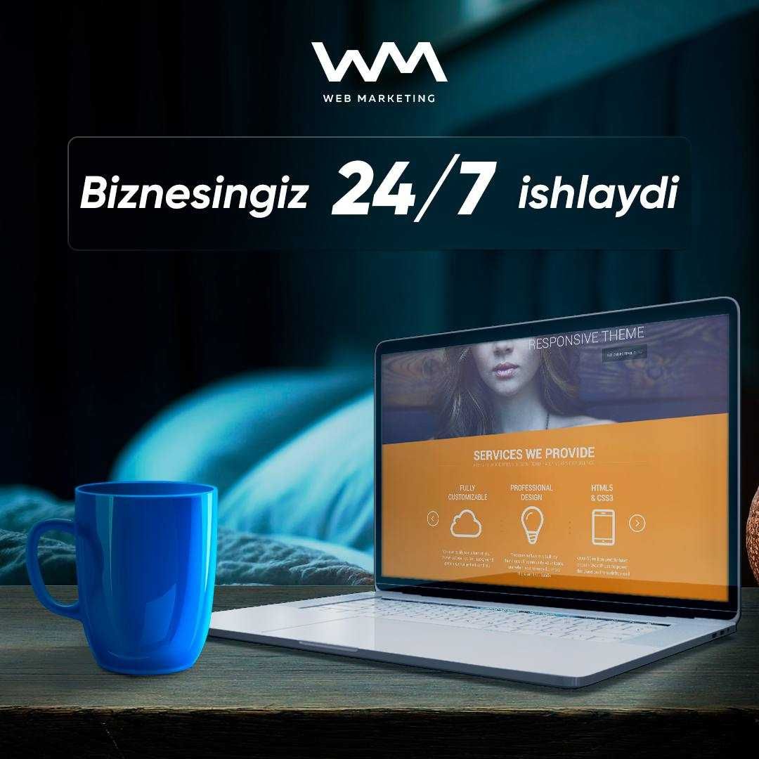 Sayt yaratish | Сайт йаратиш | Разработка сайтов