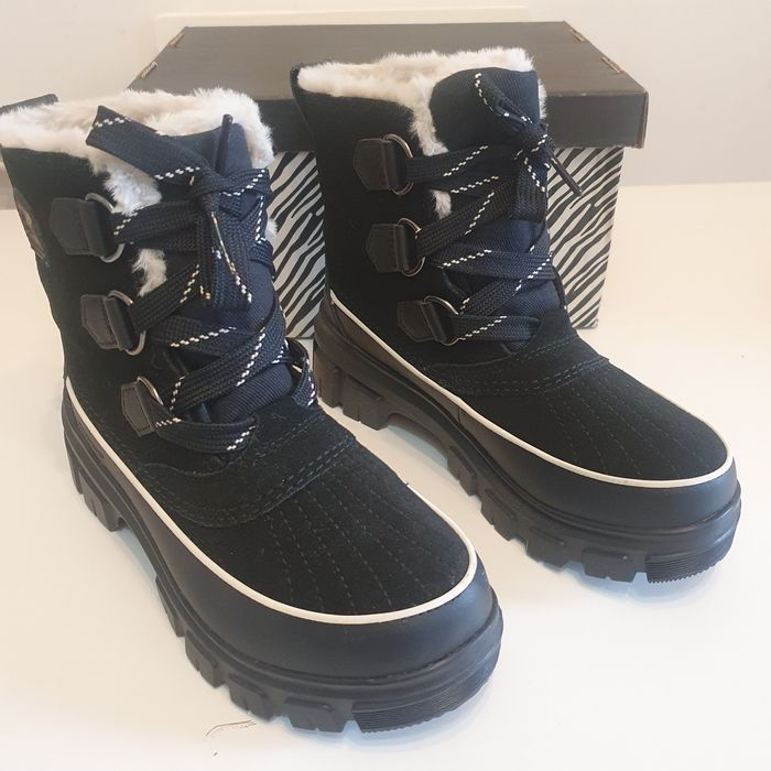 Cizme din piele intoarsa Sorel masura 38