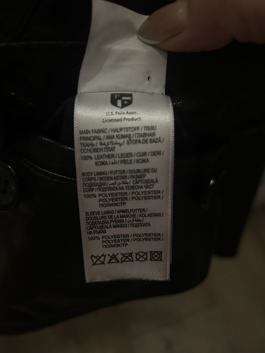 Дамско кожено яке U.S. POLO ASSN.