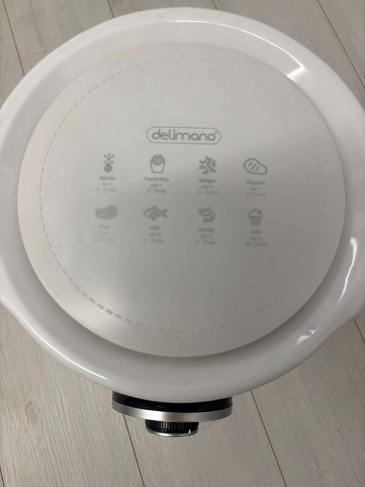 Delimano, Еър Фрайър, Бял, 3,5 l, 1380 W