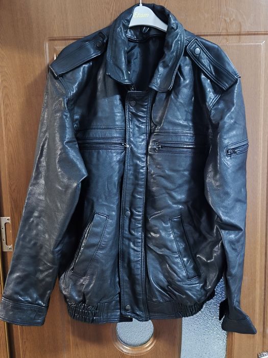 Geaca din piele naturala barbati
