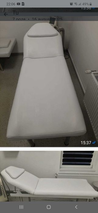 Pat masaj /cosmetic cu tunel inflarosu