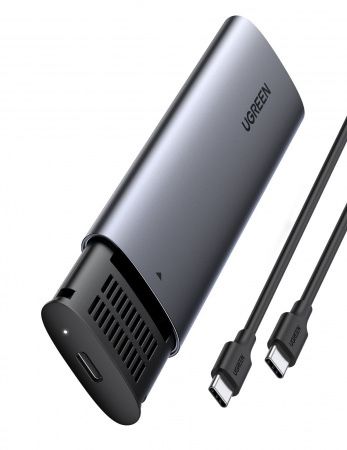 Кейс, корпус Внешний бокс для M.2 SSD NVME PCI-E UGREEN