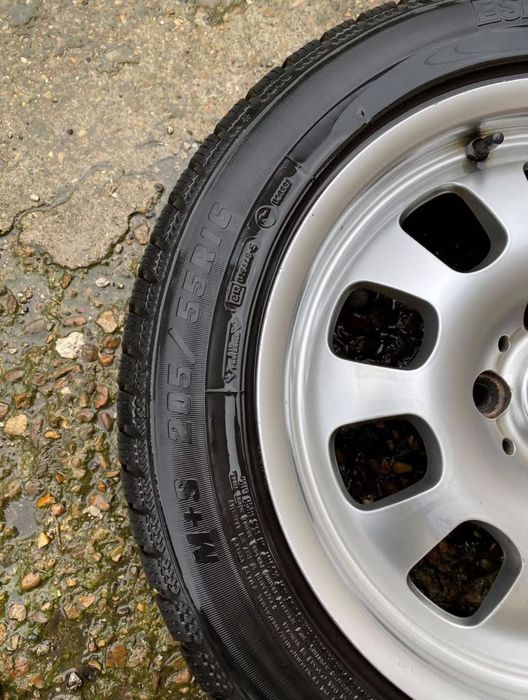 джанти bmw style46 16x7j 5x120 с гуми 205/55