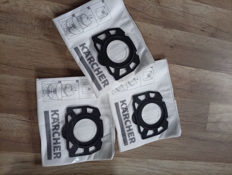 3 бр Оригинални торби за прахосмукачка Керхер