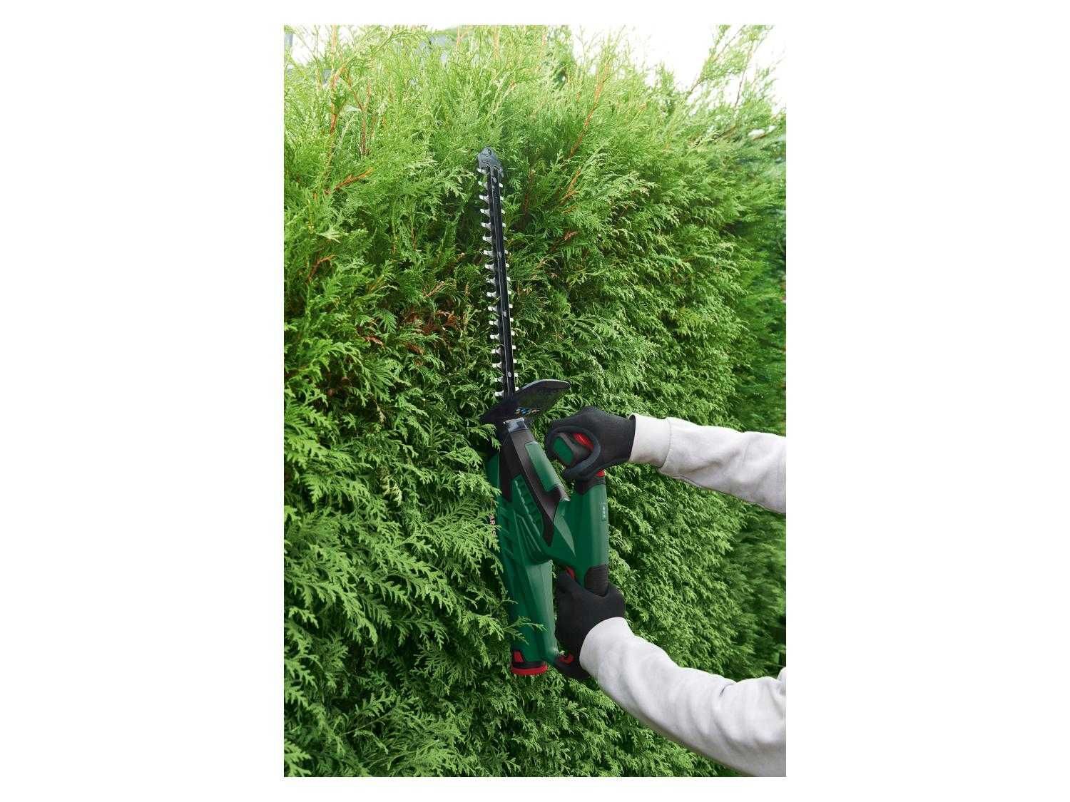 Комлект Нов Акумулаторен храсторез Parkside с батерия и зарядно 12V 2A