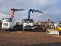 Macara pe camion