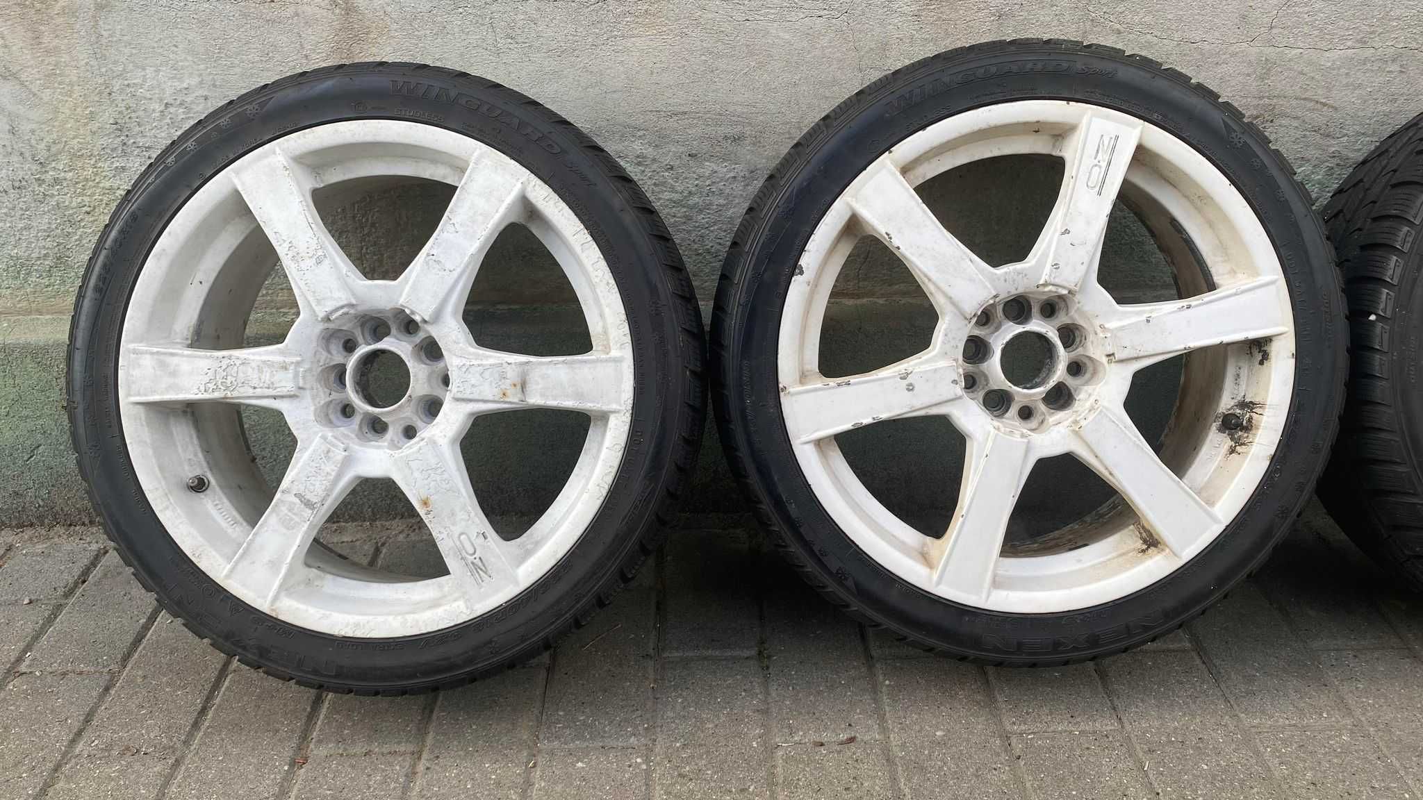 jante o.z 5x112 si 5x100 anv iarna 225 40 18 nexen bune