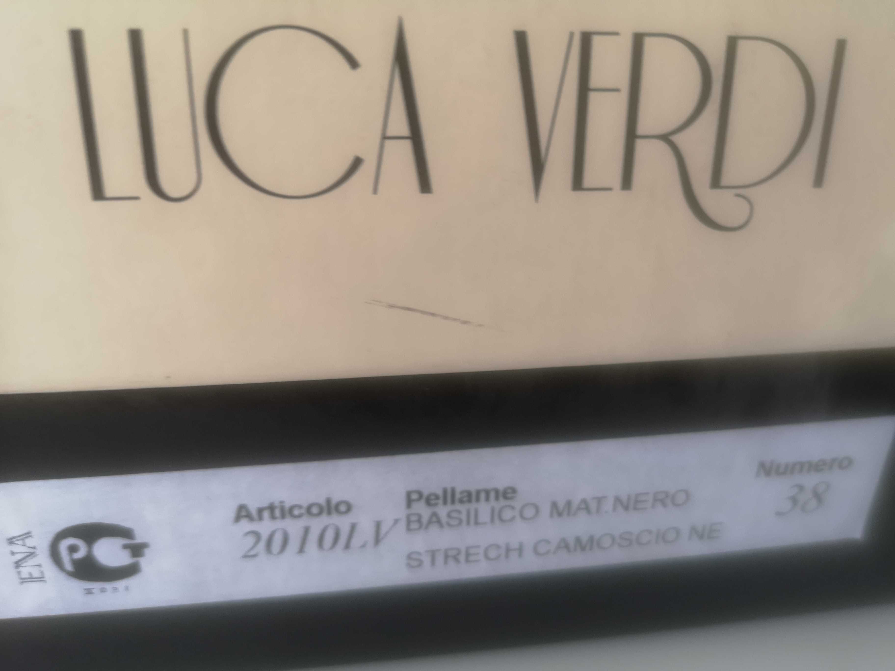 Luca Verdi Прекрасни ботуши естествена кожа 38 н.