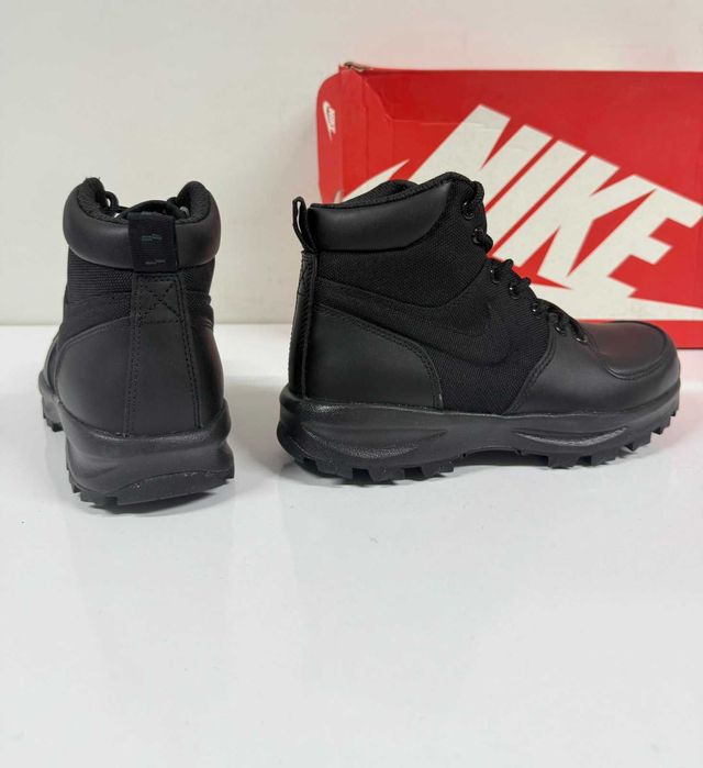 Nike Manoa Black Lether