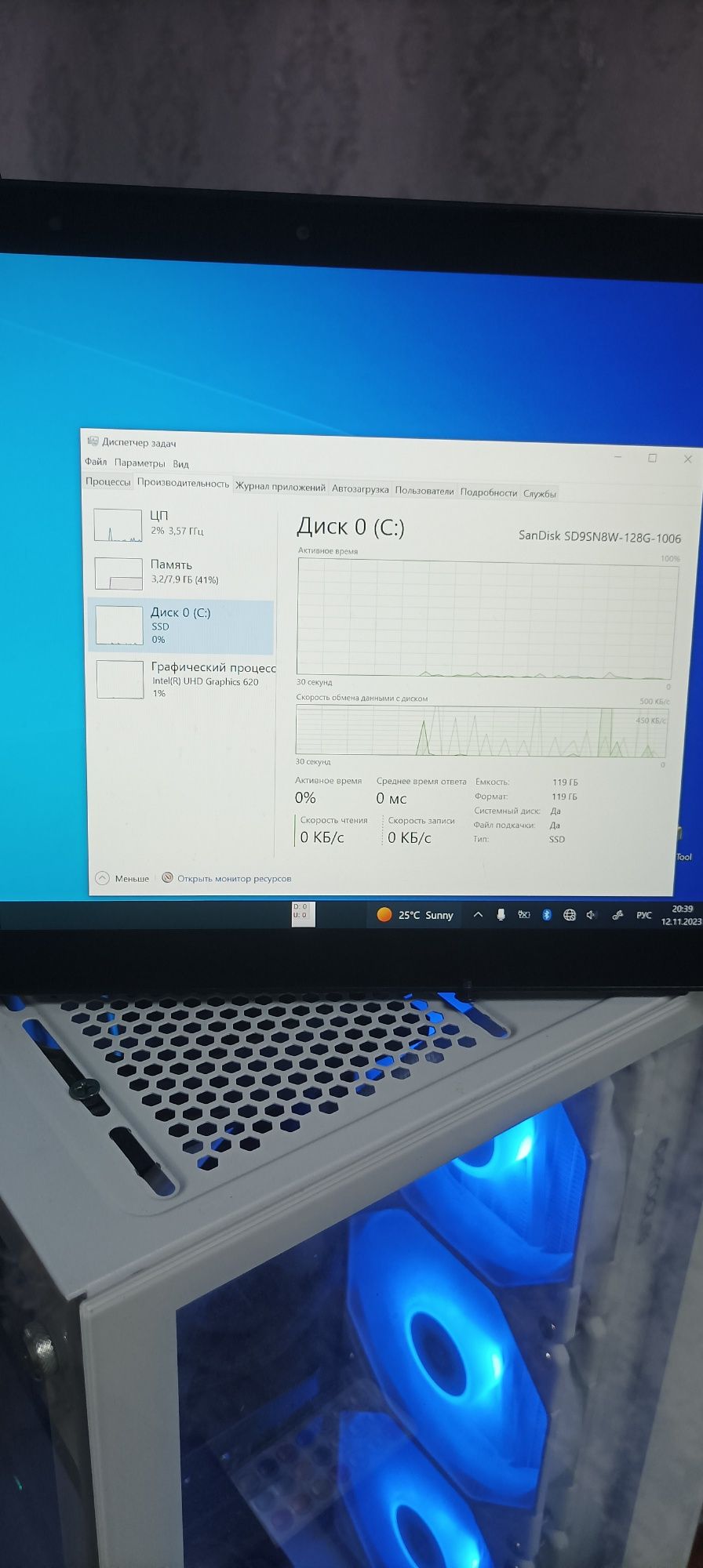 Ноутбук планшет Dell i7 8750u