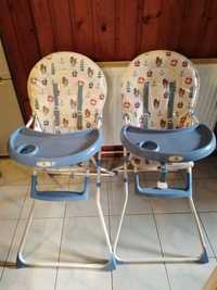 Vând doua scaune de masa copii Bimba Kidscare Albastru 200 roni ambele