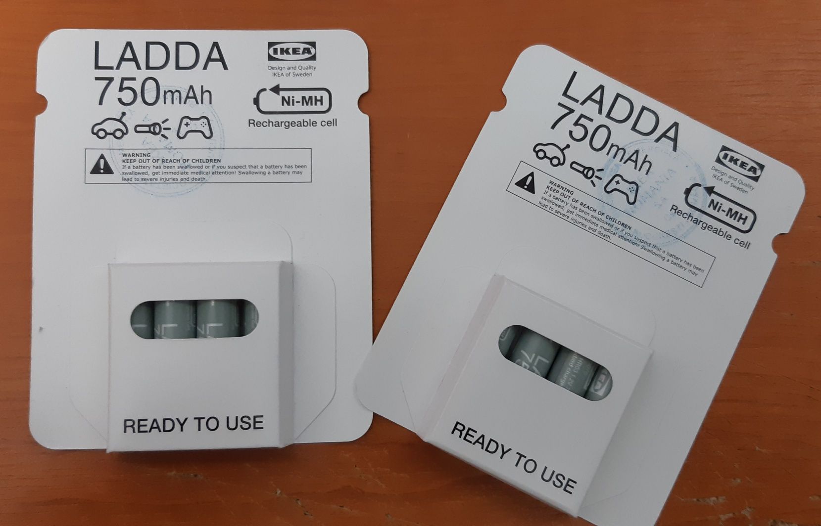 Acumulatori R3 750Mah Ikea Acumulator R3 750Mah LADDA