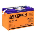 Акция! АКБ Аккумуляторы Гелиевые Серии GEL ASTERION GEL 12-100