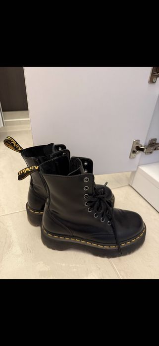 Dr.Martens дамски боти от естествена кожа