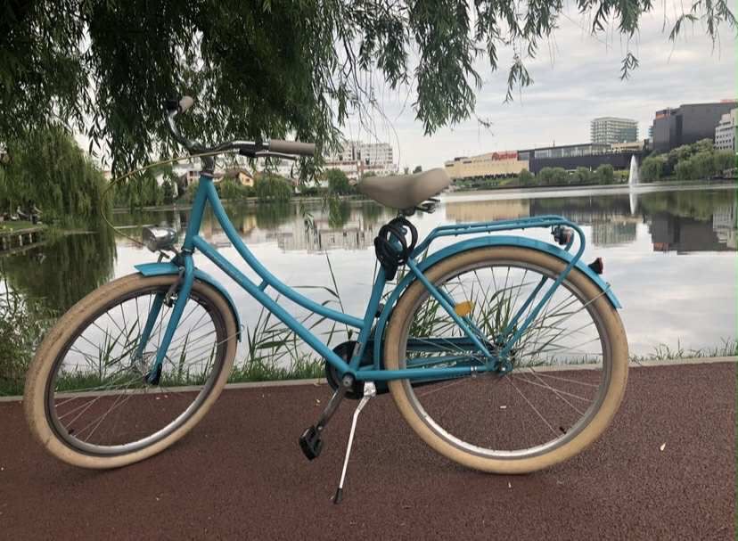 Bicicleta dama, oras