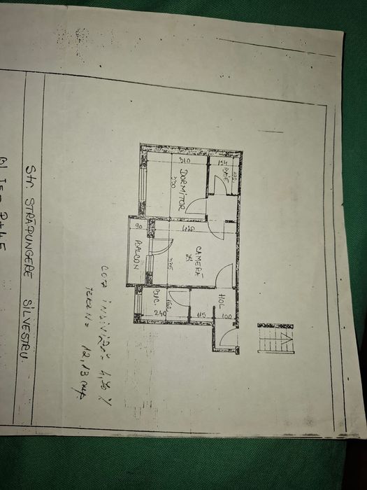 Apartament de vânzare 2camere