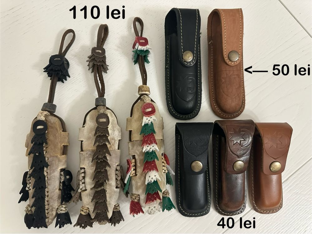 Briceag secuiesc tradițional , cuțite , corn de cerb