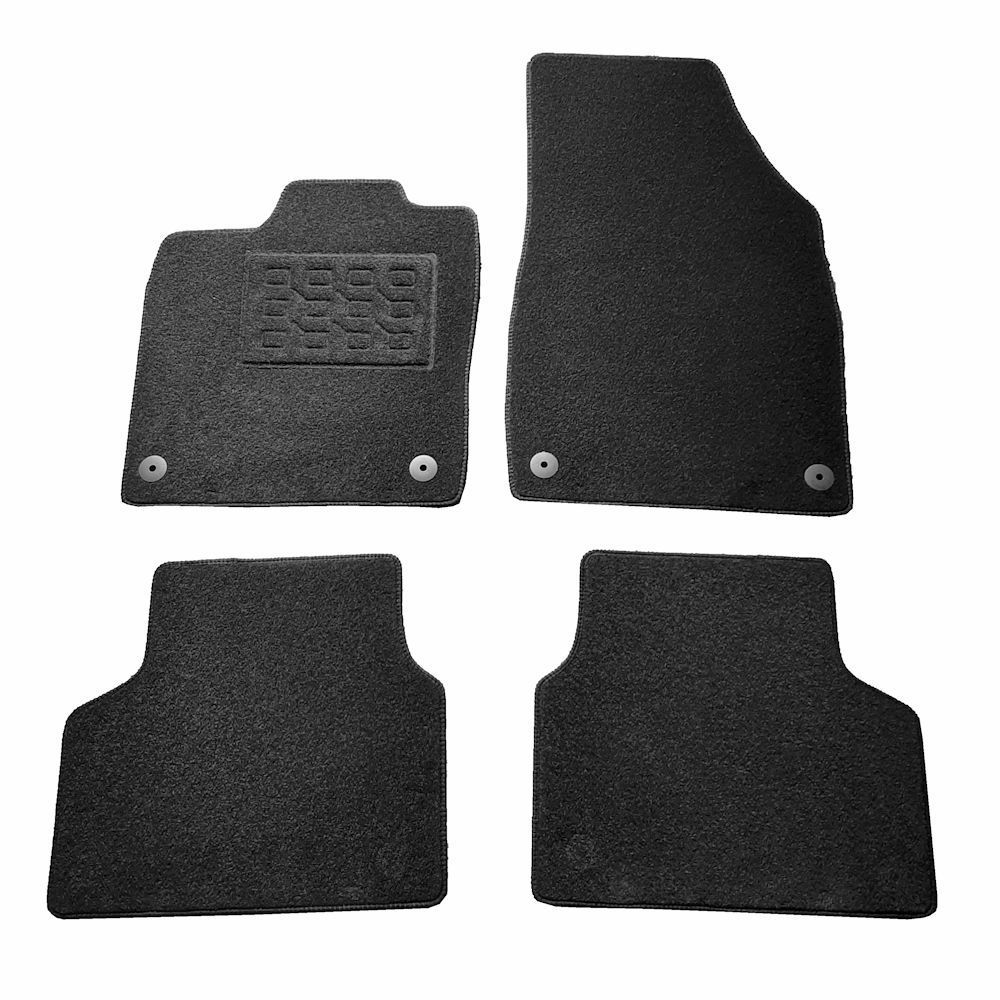 Covorase mocheta Vw Id.3 2019->prezent, Negre, set de 4 bucati