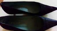 Обувки, Hardrige, Paris, размер 38, черни с косъм от пони