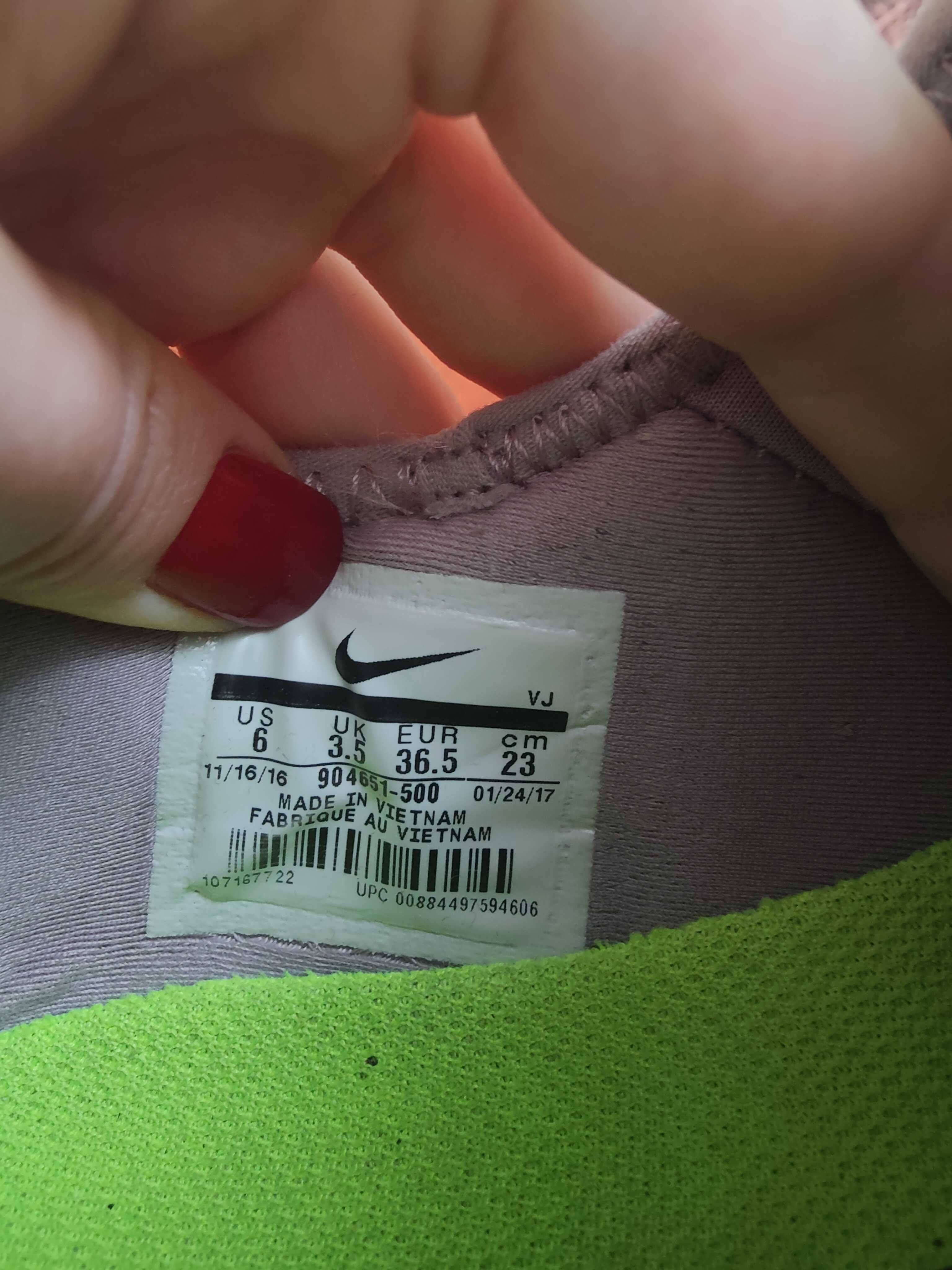 Кроссовки Nike Free RN сиреневые лавандовые 36,5