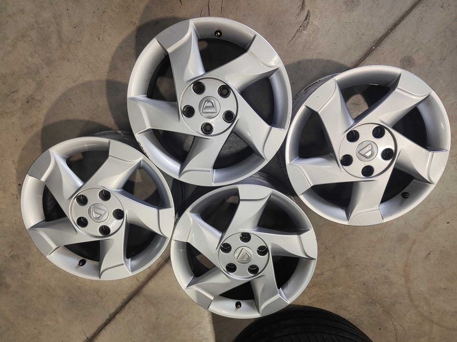 4бр. Алуминиеви джанти 5x114.3 за Dacia 16 цола