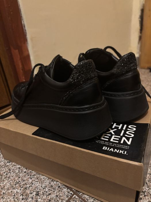 Черни сникърси Bianki 36 номер