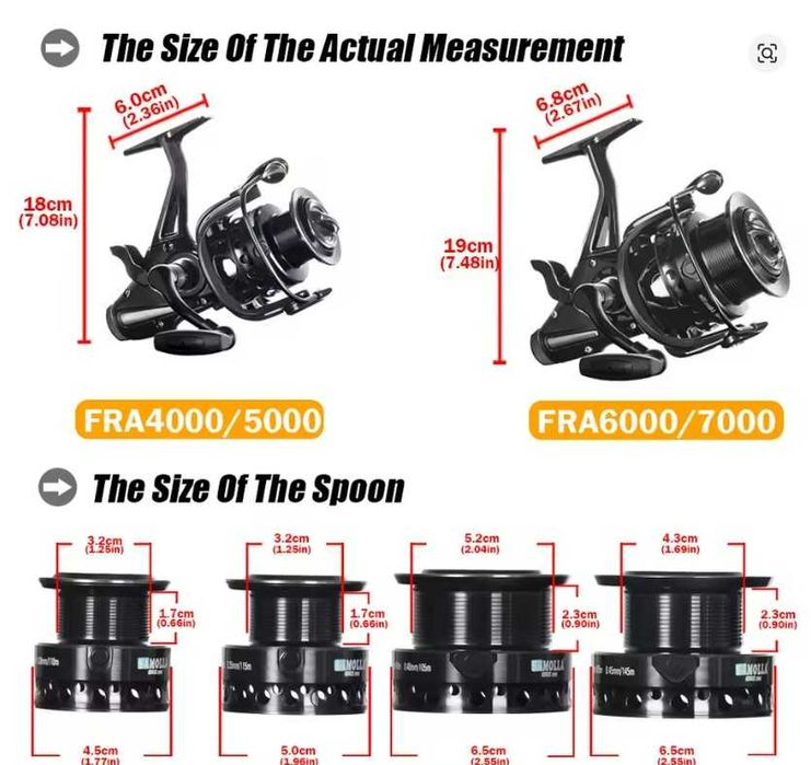 Mulineta pescuit Crap Somn 7000 cu baitrunner - NOUA