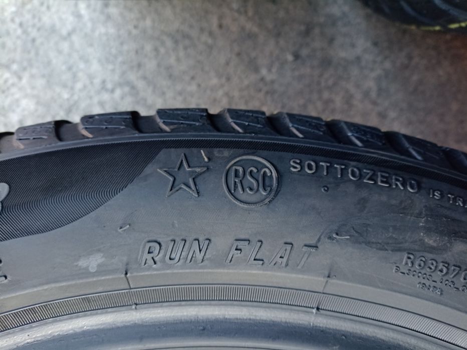 4 anvelope de iarna RunFlat Pirelli 245/45 R18 dot 2621