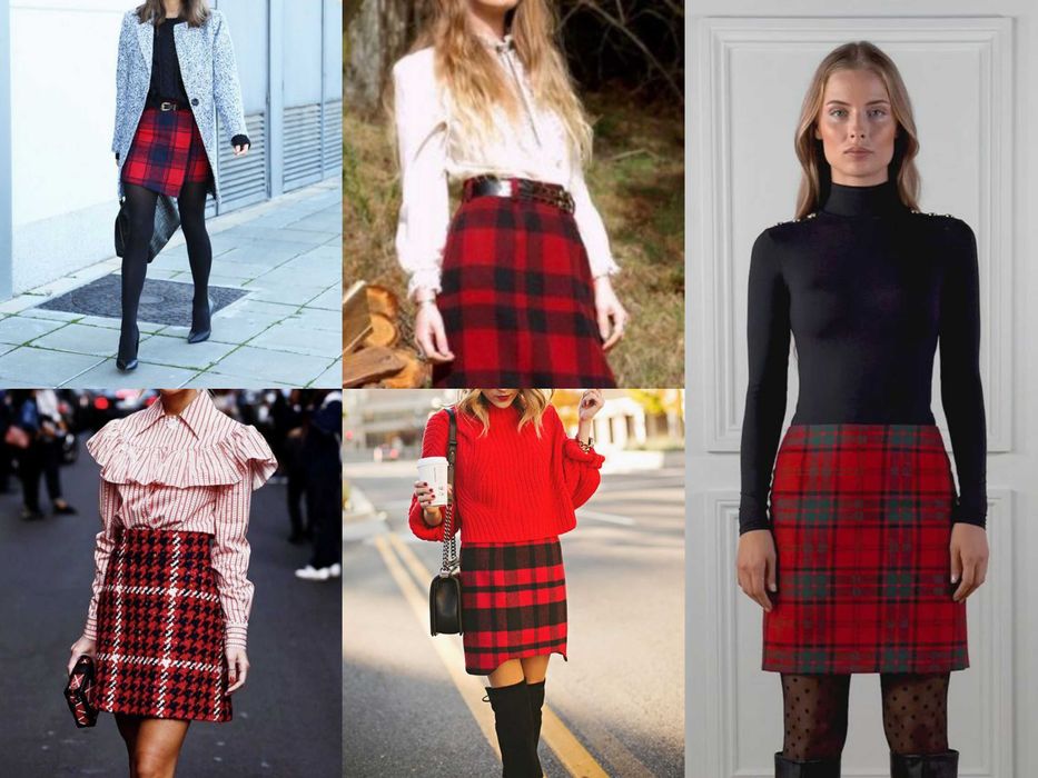 Fusta mix lana Marc Aurel