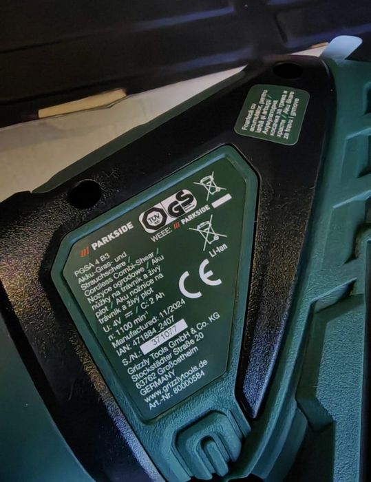 Foarfeca Parkside PGSA 4 B3 /Trimmer gazon