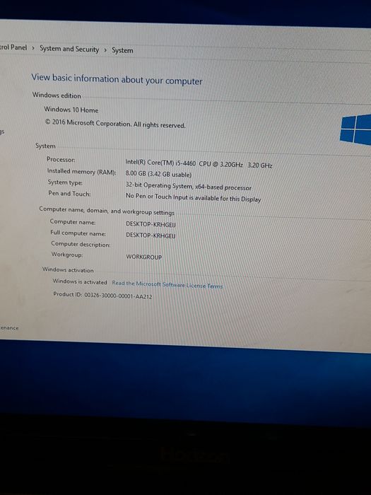 pc Dell gaming I5