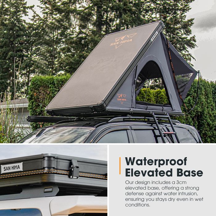 Cort auto plafon portbagaj OFERTĂ NOU San HimA overlanding ALUMINIU