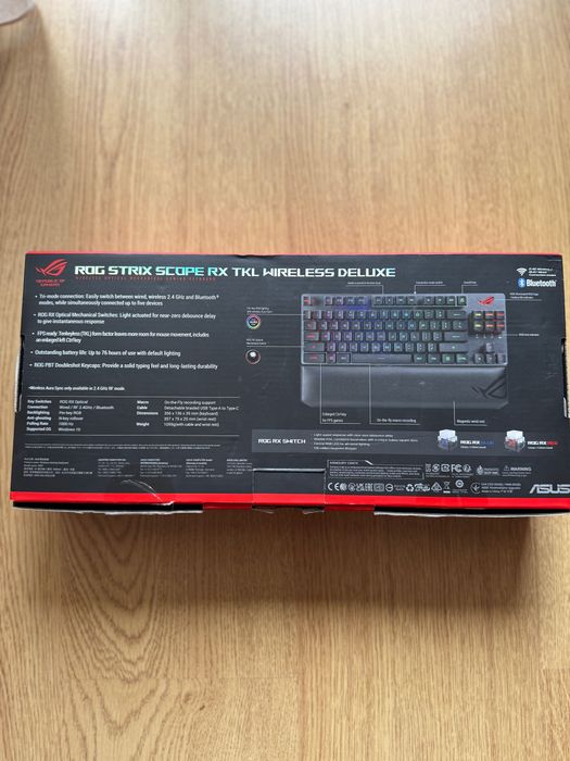 Tastatură Asus ROG Strix Scope RX TKL