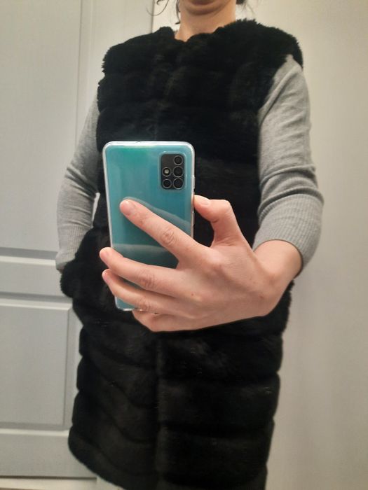 Vestă blană din Italia mărimea L