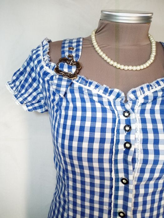 Camașa , Bluza pt Dirndl M/ 38-40 Rochie tiroleza sarafan bavarez