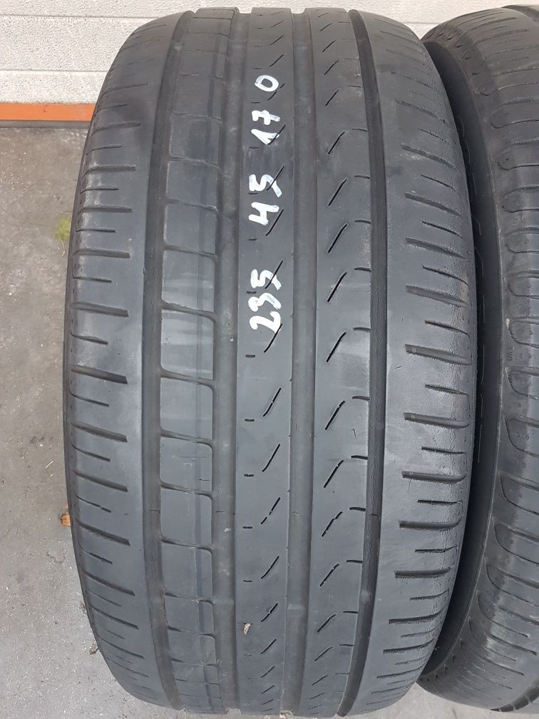 Летни гуми 2 броя PIRELLI Cinturato P7 235 45 R17 дот 3813