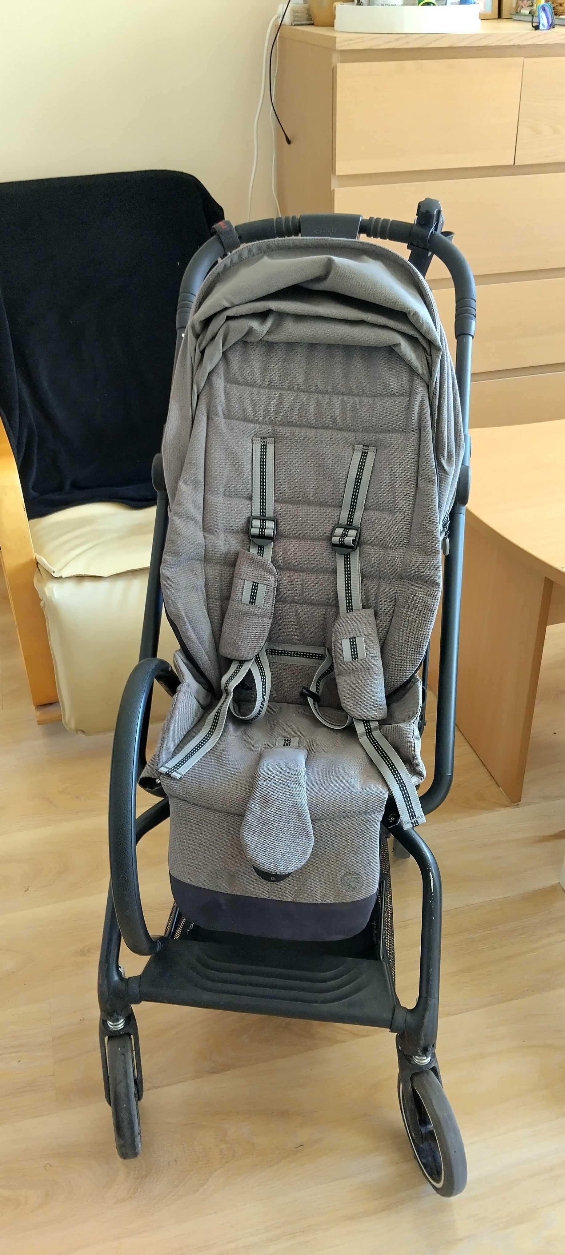 Бебешка количка Cybex Eezy S Twist + 2 в цвят soho grey