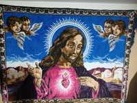 Carpetă persană Iisus și îngerii